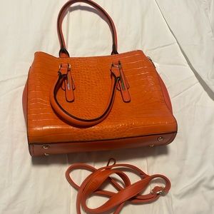 Burnt orange purse